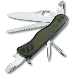 Nůž kapesní SOLDIER 111mm ZELENÁ/ČERNÁ