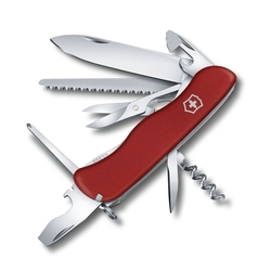 Nůž kapesní Victorinox OUTRIDER 111mm ČERVENÝ s pojistkou čepele