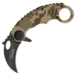 Nůž zavírací KARAMBIT DIGITAL DESERT