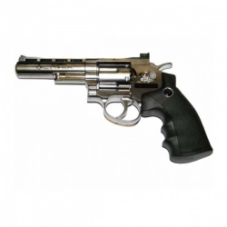 Dan Wesson 4" revolver CO2 - Stříbrný