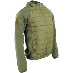 KOMBAT bunda taktická VENOM softshell ZELENÁ