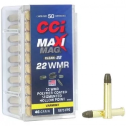Náboj 22 WMR CCI MAXI-MAG Clean-22 Segmented HP 46gr