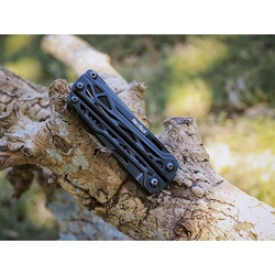 NexTool kleště multifunkční BLACK KNIGHT se sadou bitů ČERNÉ