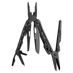 NexTool kleště multifunkční BLACK KNIGHT se sadou bitů ČERNÉ