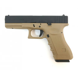 Airsoftová pistole Glock 17 Gen3 desert