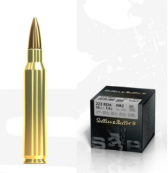 Kulový náboj S&B 223 Rem. FMJ 3,6 g bulk 100 ks