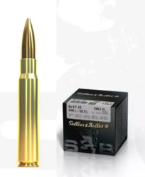Kulový náboj Sellier & Bellot 8x57 JS FMJ 12,7 g / 196 gr - 50 ks