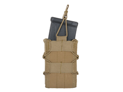 MOLLE Single Rifle Mag Speed Pouch Coyote