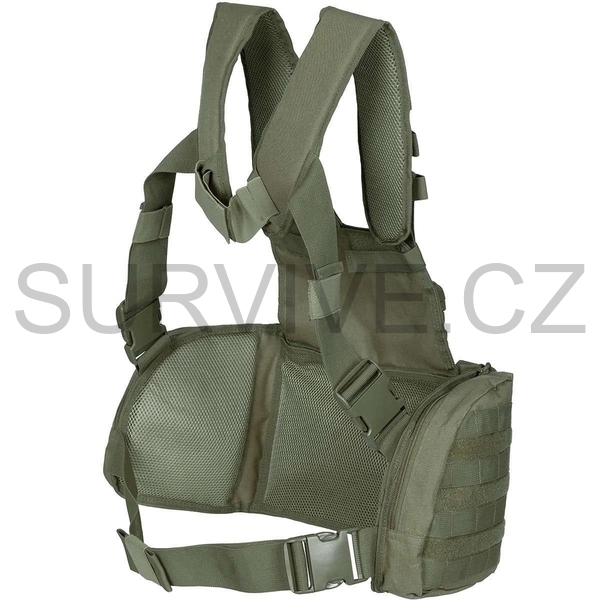 MFH vesta chest rig MISSION ZELENÁ