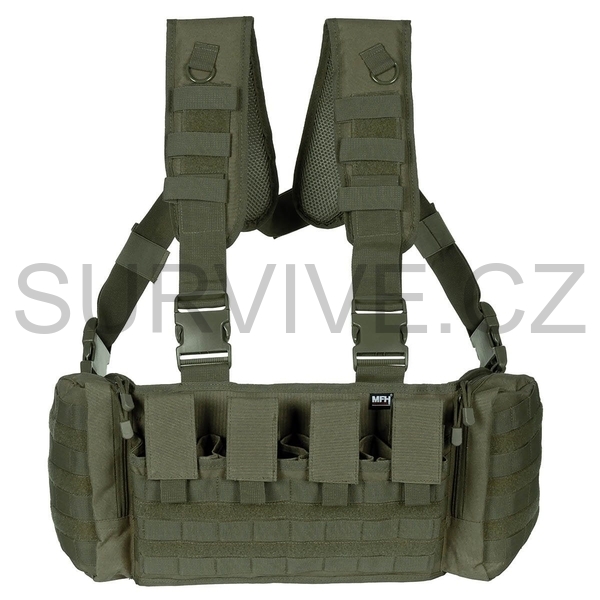 MFH vesta chest rig MISSION ZELENÁ