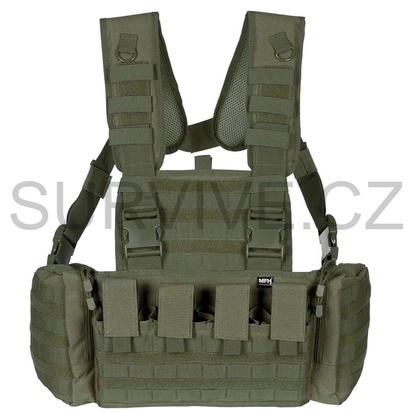 MFH vesta chest rig MISSION ZELENÁ