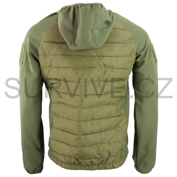 KOMBAT bunda taktická VENOM softshell ZELENÁ