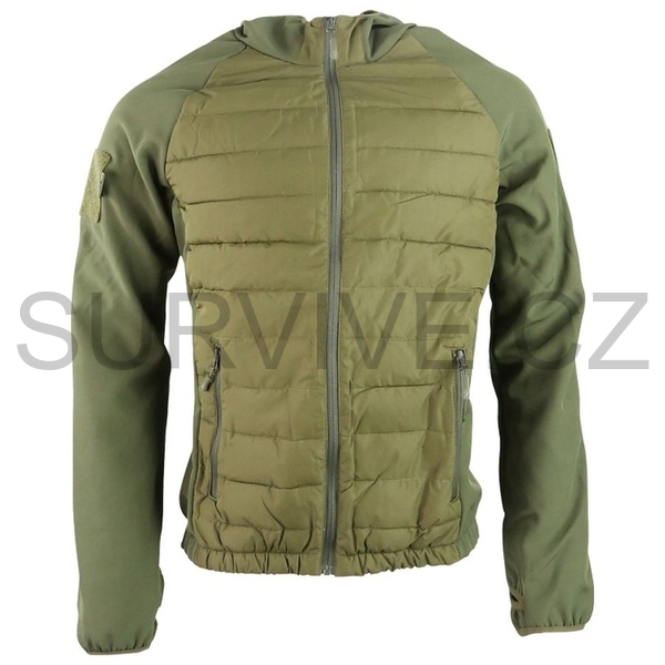 KOMBAT bunda taktická VENOM softshell ZELENÁ