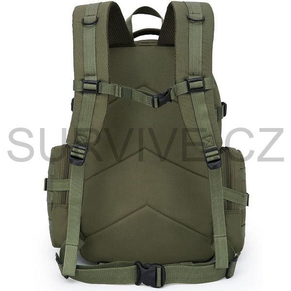 Batoh Expedition MOLLE 50 litrů zelený